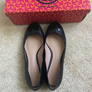 Tory Burch Ballet Flats #7.5 Black. 99% New.